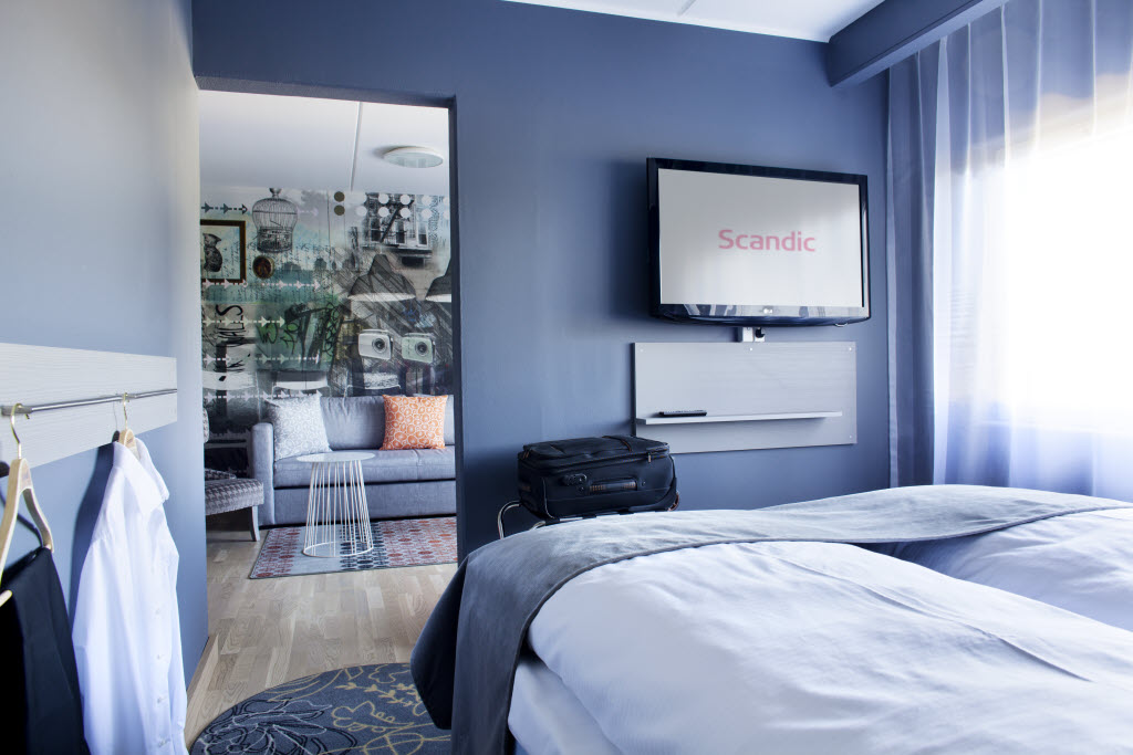 Foto: Mads Armgaard/ Graae/ Armgaard & Bangsbo Photography Scandic Kolding, junior suite